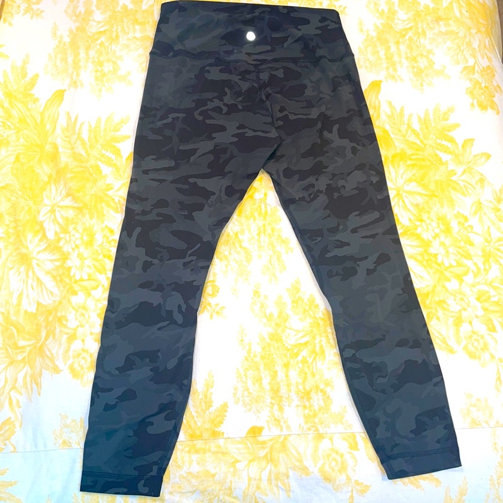 Lululemon Align Leggings Camo Print Size 10